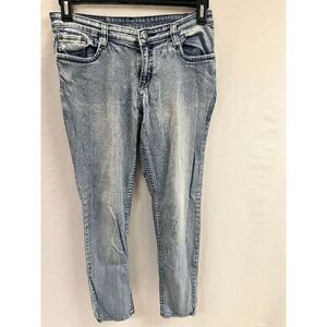 Guess Jeans Enjoy! Los Angeles Womens Flame Resistant Jeans Light Wash